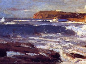 Arthur Streeton, An Impression from the Deep, 1889 AGSA