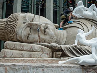 NGV Eternity Buddah in Nirvana by Xu Zhen (installation view) - photo by Eugene Hyland.jpg