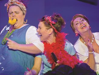 Mamma Mia Alicia Gardiner, Natalie O’Donnell, Jayde Westaby - photo by James Morgan