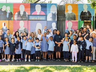 Melb Art Trams 2017 St Albans - photo by James Morgan