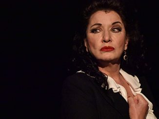 Amanda Muggleton as Maria Callas - photo by Kate Ferguson