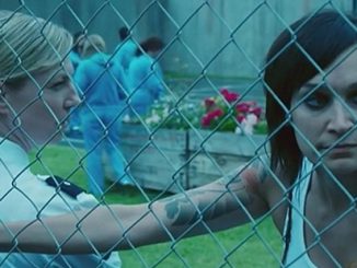 Jacqueline Brennan and Nicole da Silva in Wentworth (2013) - courtesy of FremantleMedia Australia