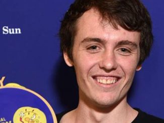 MICF Barry Award Winner for Most Oustanding Show - Sam Campbell - photo by Jim Lee
