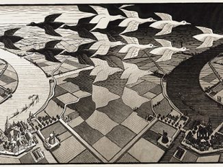 M.C. Escher, Day and Night - © The M.C. Escher Company, The Netherlands. All rights reserved.