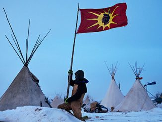 Angus Mordant, Oceti Sakown Camp, North Dakota, USA (detail)