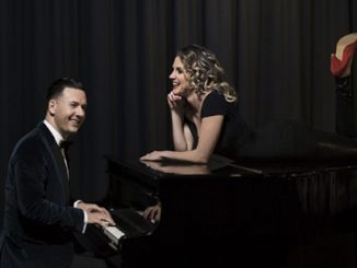 Michael Griffiths and Amelia Ryan in Livvy & Pete - photo by Claudio Raschella