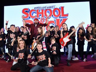 School of Rock - Dewey and kids - photo by Jim Lee AAR MT
