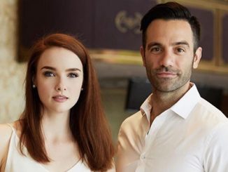 Anna O'Byrne and Ramin Karimloo