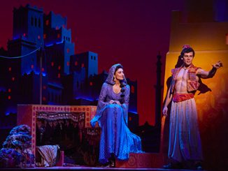 Disney Aladdin (Ainsley Melham) and Jasmine (Shubshri Kandiah) - photo by James Green
