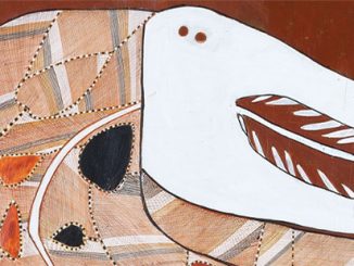 John Mawurndjul, Ngalyod (detail), 2012