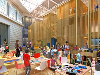 SLV Pauline Gandel Children's Quarter Design Render