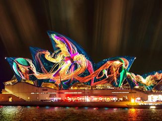 Vivid Sydney 2019 Andrew Thomas Huang, Austral Flora Ballet (artist impression)