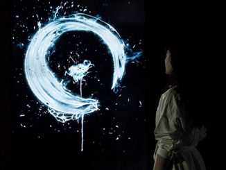 teamLab, Enso - Cold Light, 2018