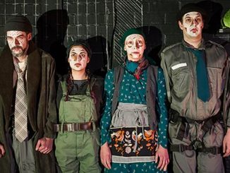 The Street Theatre Metamorphosis Christopher Samuel Carroll Stefanie Lekkas Ruth Pieloor Dylan Van Den Berg - photo by Shelly Higgs