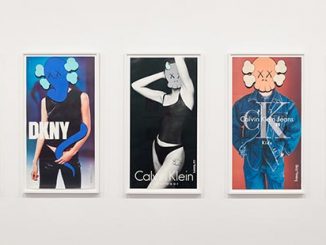 NGV Installation view of KAWS Companionship in the Age of Loneliness - photo by Tom Ross ©