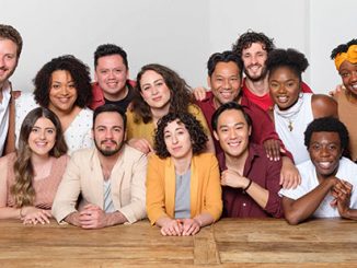 The Cast and Crew of The House at Boundary Road, Liverpool - photo by Clare Hawley