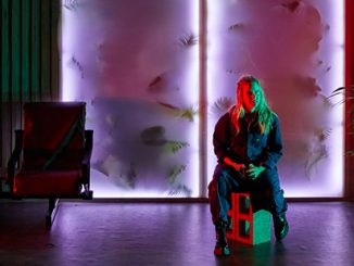RSAT Michelle Brasier plays Kimberly in The Feather in the Web - photo by Pier Carthew