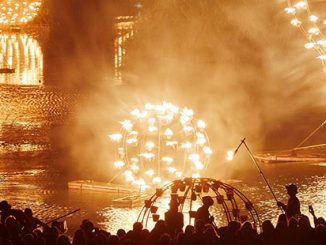 AAR Melbourne Festival Fire Garden - photo by Sarah Walker