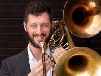 Ben-Anderson-with-Double-Belled-Trombone-photo-Xander-Sanbrook