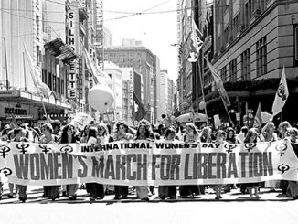 Brazen-Hussies-March-for-Liberation---International-Women’s-Day-March-(Sydney,-1975)---photo-by-Anne-Roberts,-courtesy-Mitchell-Library,-State-Library-of-New-South-Wales