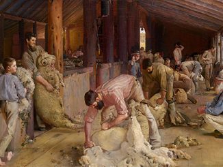 NGV Tom Roberts Shearing the Rams