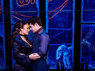Moulin-Rouge-Alinta-Chidzey-as-Satine-Des-Flanagan-as-Christian-photo-by-Michelle-Grace-Hunder