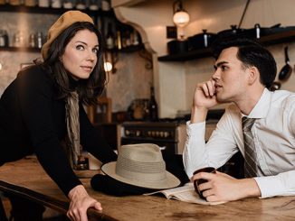 Hayes-Theatre-Co-Bonnie-&-Clyde-Teagan-Wouters-and-Blake-Appelqvist-photo-by-Alex-Wales