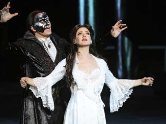 OA-Joshua-Robson-as-The-Phantom-and-Georgina-Hopson-as-Christine-Daaé-in-Handa-Opera-on-Sydney-Harbour’s-2022-production-of-The-Phantom-of-the-Opera-photo-by-Prudence-Upton