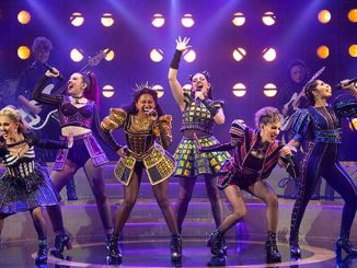 Loren-Hunter-Chelsea-Dawson-Phoenix-Jackson-Mendoza-Kala-Gare-Kiana-Daniele-and-Vidya-Makan-(SIX-Australian-2021-Cast)-photo-by-James-D-Morgan-Getty-Images