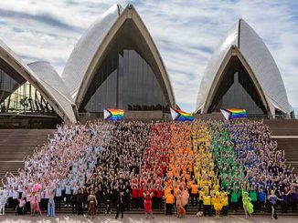 Sydney-WorldPride-Human-Progress-Pride-Flag-Sydney-Opera-House-photo-by-Daniel-Boud