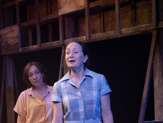 Emily Goddard and Caroline Lee feature in Wittenoom
