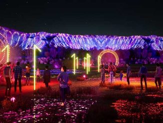 Parrtjima - A Festival in Light 2023 Render NTMEC