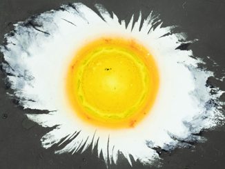 MAAS-Powerhouse-Astronomer’s-direct-drawing-to-astrographic-plate-illustrating-a-solar-corona