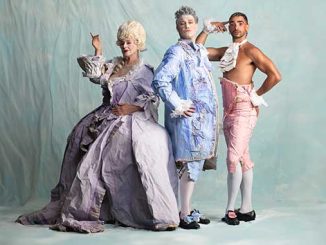 Victorian Opera 2024 Candide Katherine Allen Eddie Perfect and Lyndon Watts