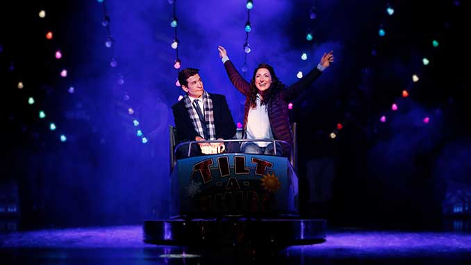 GWB Andy Karl and Elise McCann in the Australian production of Groundhog Day The Musical photo by Jeff Busby