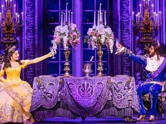 Shubshri Kandiah and Brendan Xavier in Disney's Beauty and The Beast the Musical photo by Daniel Boud