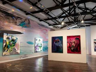 Dale Frank: Growers and Showers, Installation view, National Art School, 2024 - photo by Peter Morgan