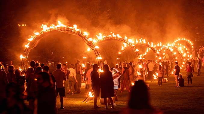 Fire Gardens by Compagnie Carabosse photo by Andrew Beveridge