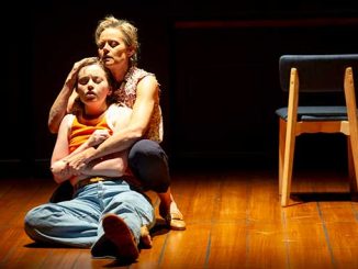 MTC Max Mckenna and Nadine Garner in The Almighty Sometimes photo by Pia Johnson