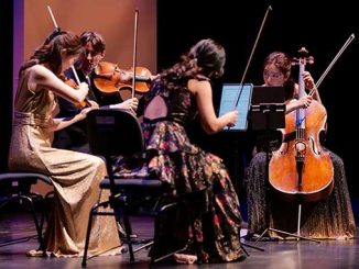 Esmé Quartet Wonhee Bae Yuna Ha Dimitri Murrath and Yeeun Heo photo by Tony McDonough