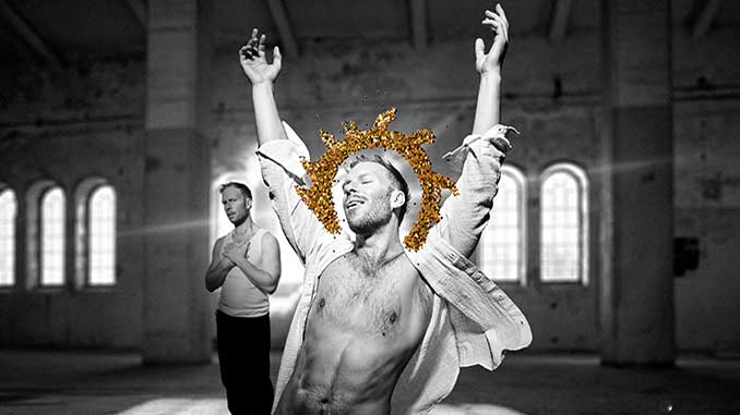 Malthouse Theatre Homo Pentacostus Joel Bray photo by Kristian Gehradte