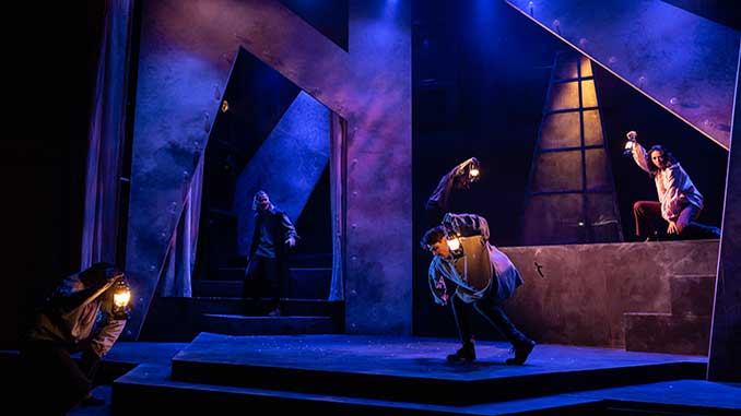 The Cast of The Grinning Man photo by Ben Fon