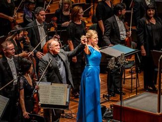 Jaime Martín and Siobhan Stagg with the Melbourne Symphony Orchestra photo by Samantha Meuleman