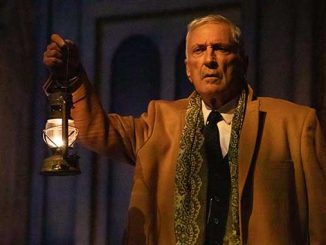 John Waters stars in The Woman in Black photo by Justin Nicholas