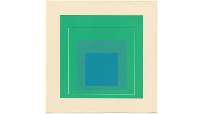 Josef Albers Gray instrumentation Ik 1974