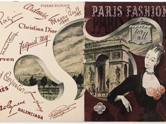 David Jones Brochure Paris Fashions for All 1947