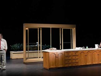 BSSTC Humphrey Bower and Caroline Brazier in Things I Know To Be True photo by Daniel J Grant