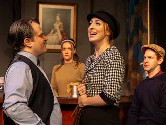 New Theatre The Cast of Hangmen photo by Bob Seary