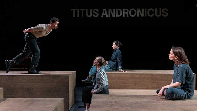 Bell Shakespeare Darius Williams Lucy Bell Madeline Li Jessica Tovey photo by Brett Boardman