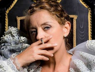Jeanette Cronin as Queen Bette photo by Richard Hedger
